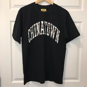CHINATOWN MARKET Cash Money Arc T-Shirt MEDIUM, Black Short Sleeve Tee